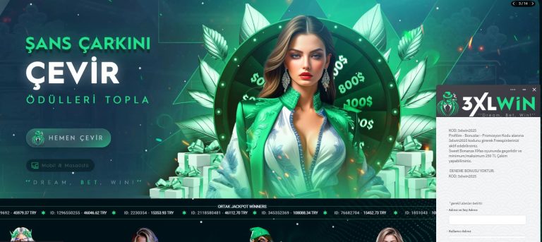 3xlwin Canlı Yardım